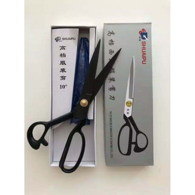

Gunting shuaipu/ gunting kain merk Shuaipu uk 10" asli