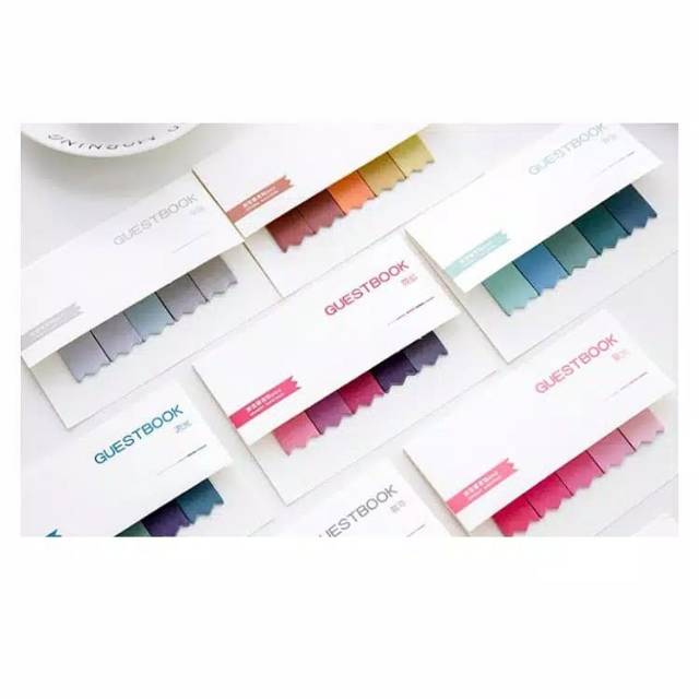 

STICKY NOTES/NOTES PAD/SCRAPBOOK/5 WARNA GRADASI