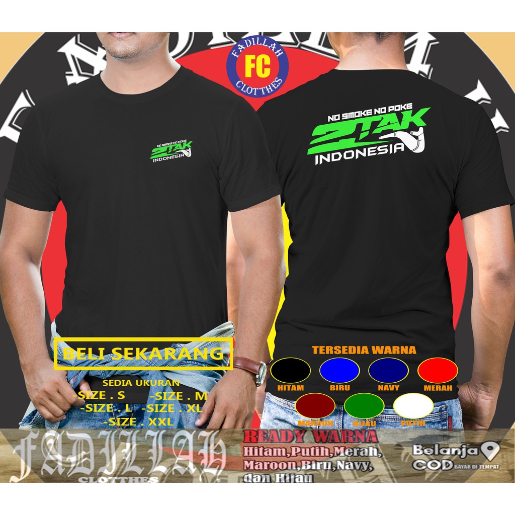 Kaos 2 TAK IND Baju Otomotif