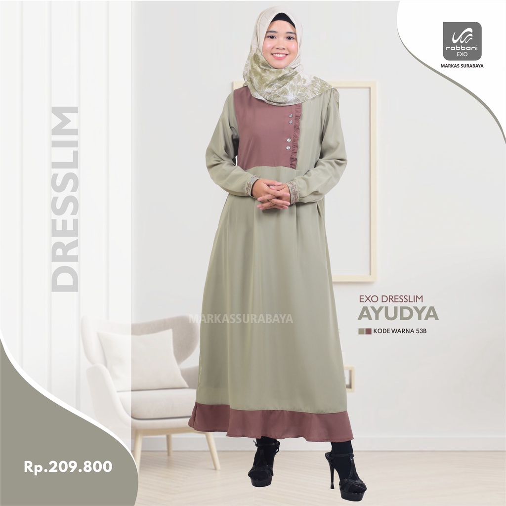 GAMIS MURAH EXO AYUDYA RABBANI ORI