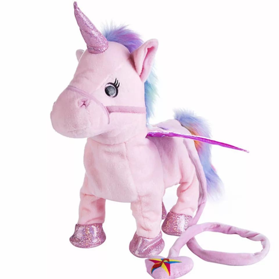 Boneka Walking Unicorn Doll Boneka Unicorn Boneka Kuda Poni Boneka Anak Boneka Murah Boneka Bergerak