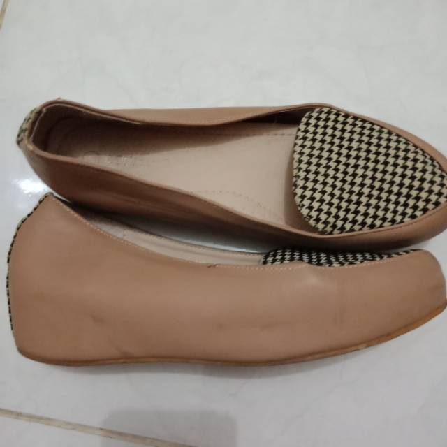 Iconinety9 wedges coklat