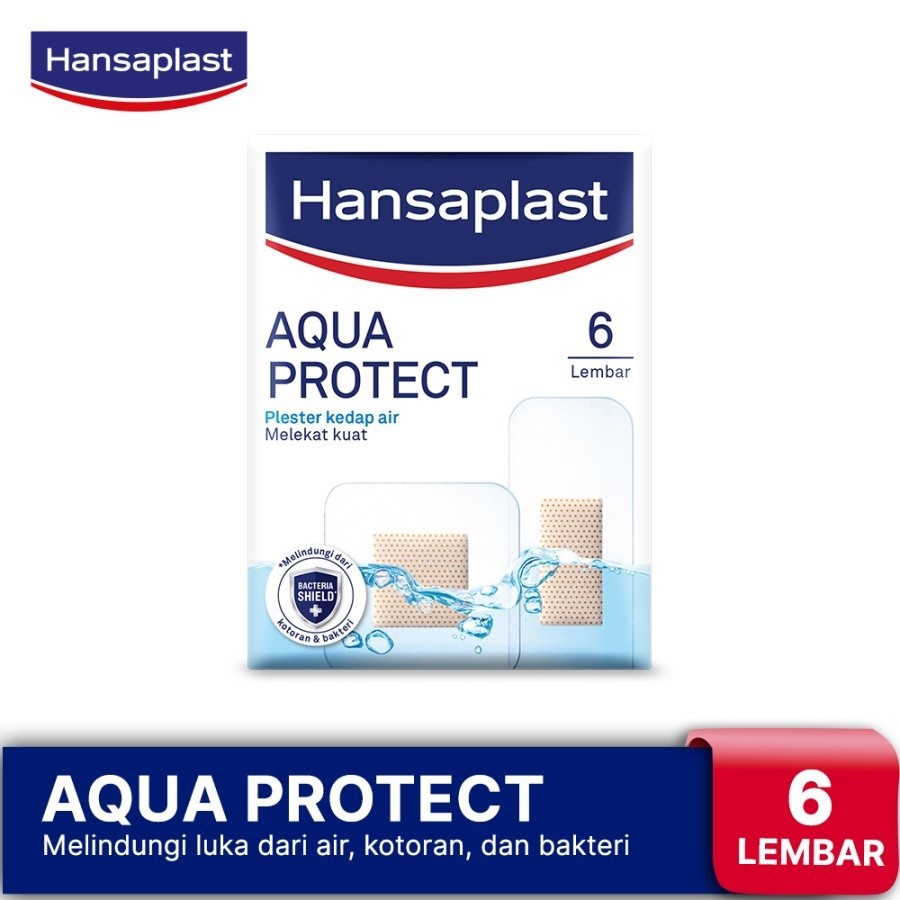 Hansaplast | Aqua Protect Plester Kedap Air | Plester Waterproof