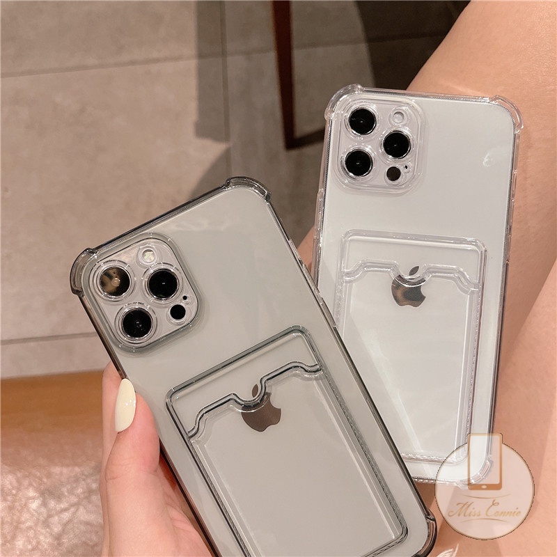 Xiaomi Mi 11 Lite POCO M3 POCO Redmi 9A A1 10 9 9C NFC Redmi Note9 10Pro Max Plus Dompet Mewah Slot Kartu Kredit Casing Ponsel