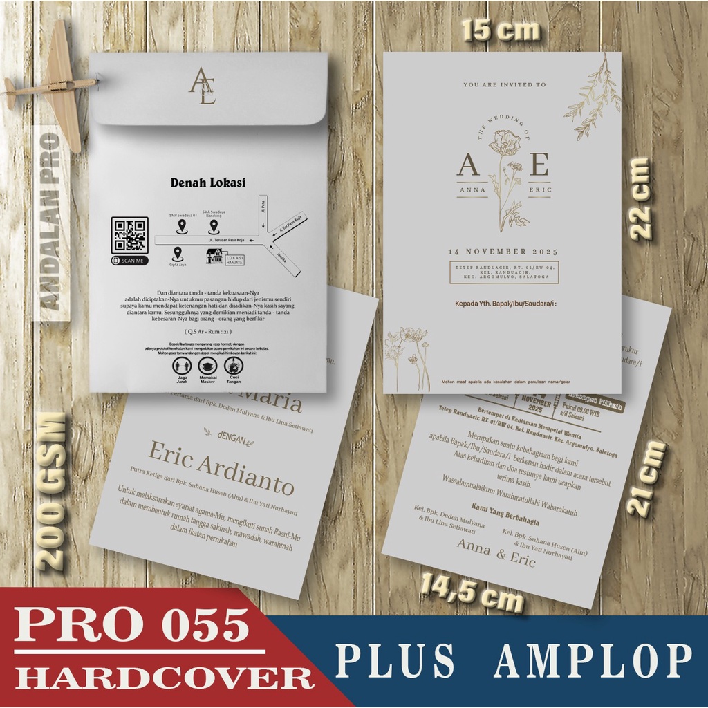 

Pro 055 HC Plus Amplop, Cetak Undangan Hardcover, Bisa Custom Desain Sendiri