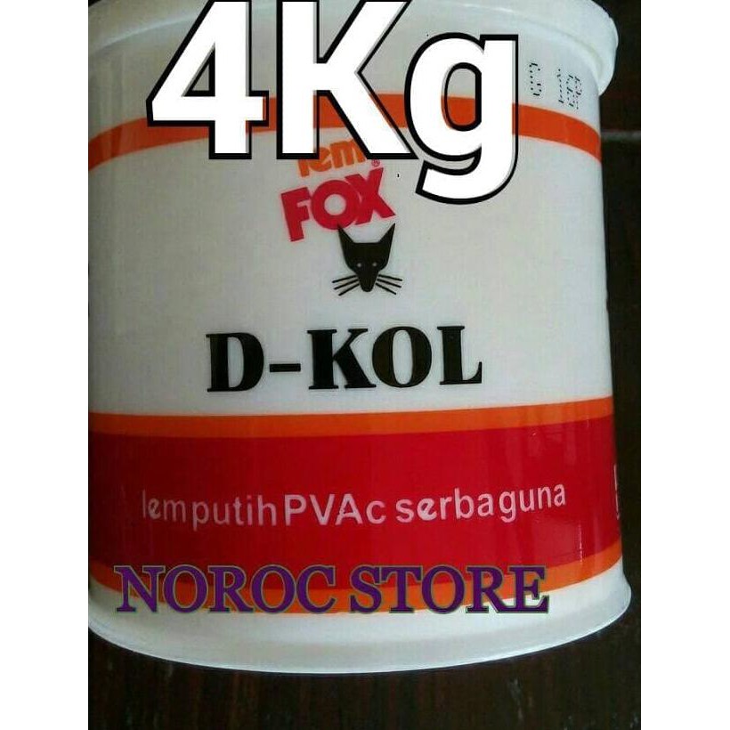 

LEM FOX SERBAGUNA/LEM KERTAS/LEM KAYU Isi 4000gram