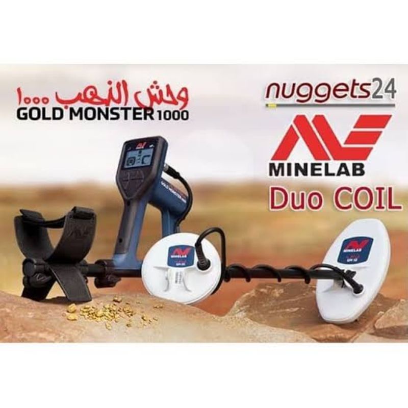 Minelab Metal detector Gold Monster 1000 Original Made in australia pernah pakai kondisi like new