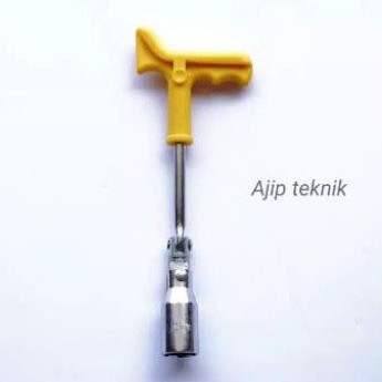 Kunci Sock Busi 21mm Fleksibel / T Spark Plug Wrench 21mm Fleksibel Termurah