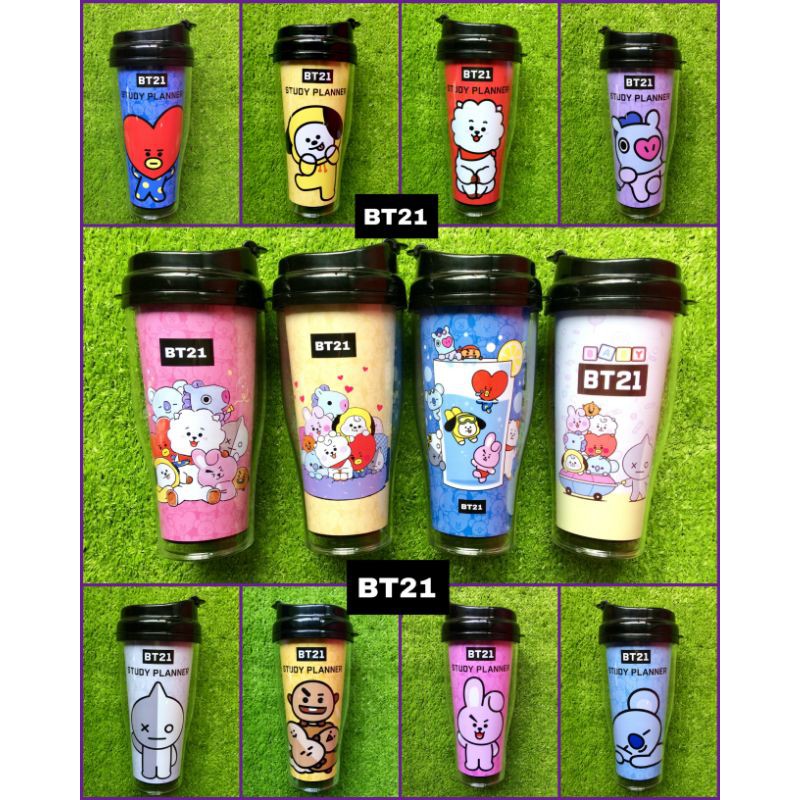 TUMBLER BT21 Together / Botol Minum BTS KPOP / Tumbler Polos
