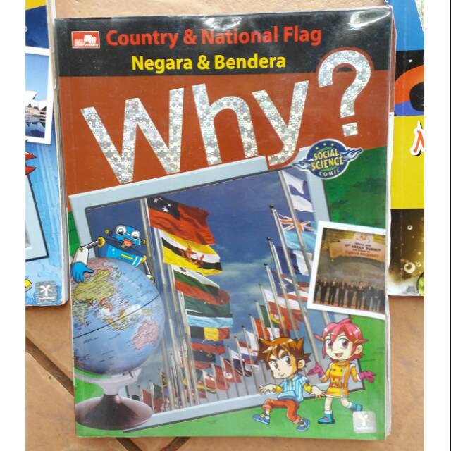 PRELOVED WHY SERIES COUNTRY & NATIONAL FLAG - NEGARA & BENDERA