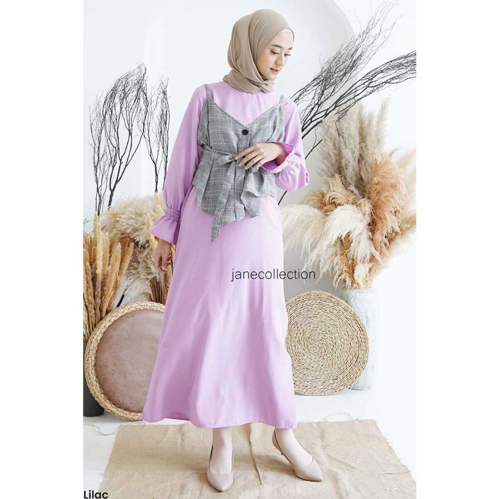 JANE COLLECTION || Baju Lebaran Dress Gamis Shalimar