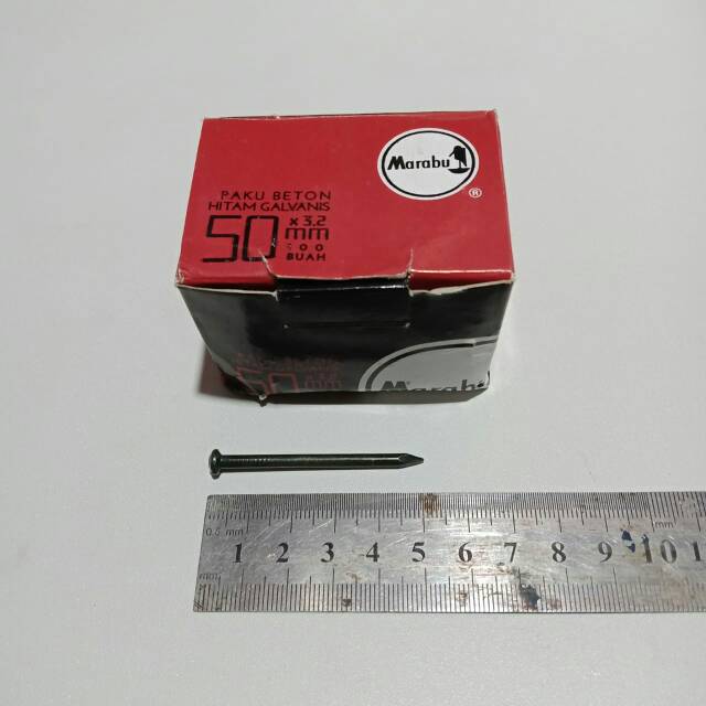 Paku beton 5cm / paku beton marabu 2" / paki beton 2 inch