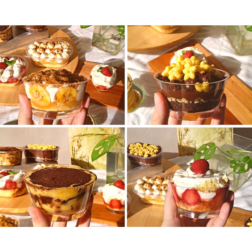 

Mini Parfait Cakes (2pcs) - Korean Cake