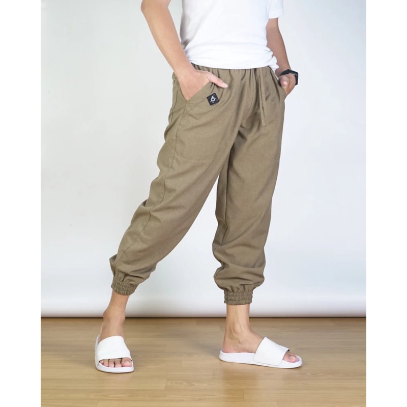 Celana Sirwal Jogger Semi Wool BUNAYYA