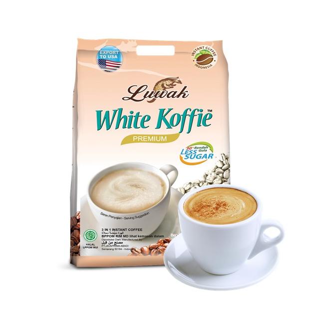

Paling Disukai Luwak White Koffie Less Sugar Bag 20x20gr!