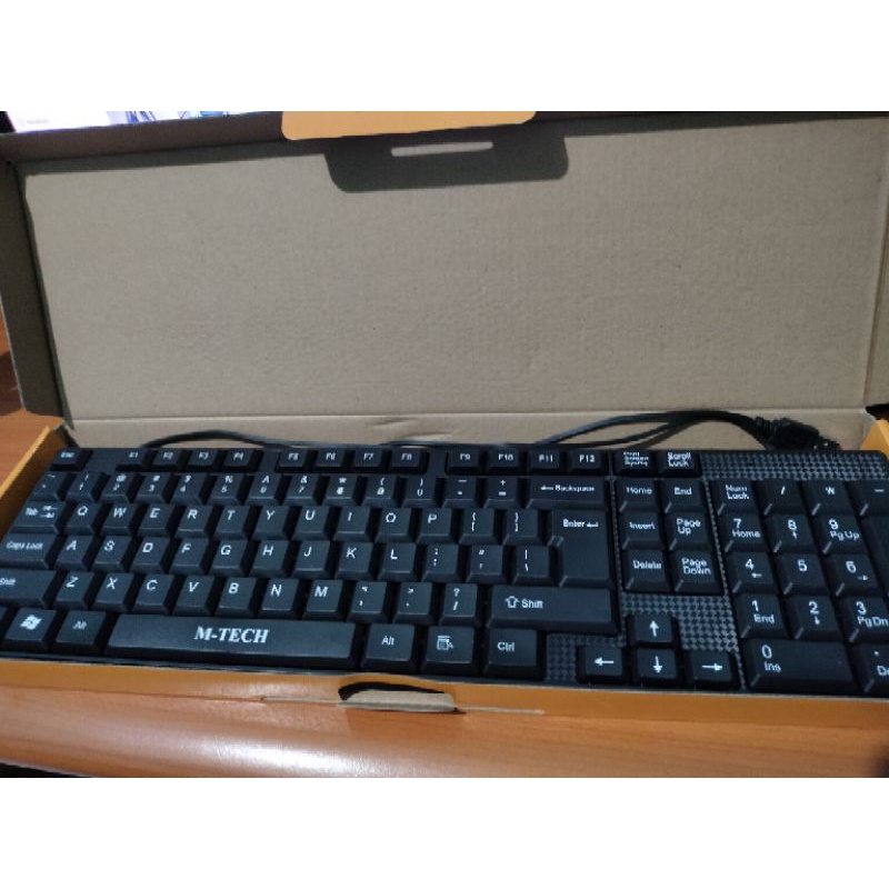 Keyboard Standard M-Tech STK-01 USB Wired Kabel -Mtech STK01 Keyboard