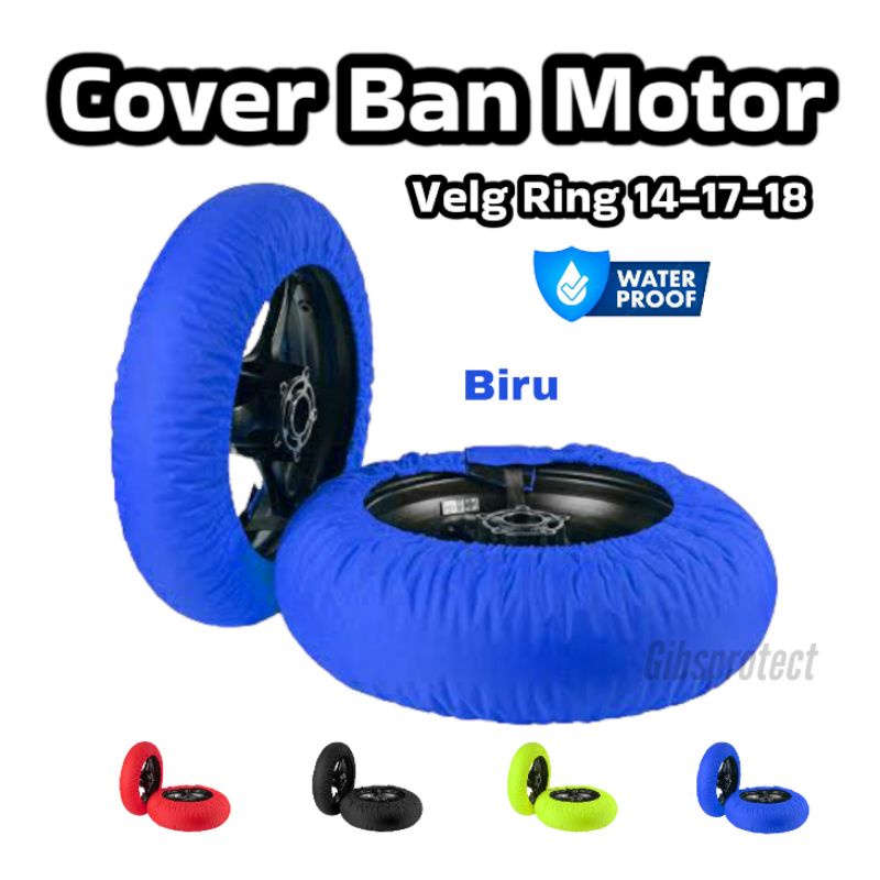 Sarung Ban Motor Cover Ban Ring 14 17 18 Motor Matic Bebek Dan Sport Sarung Pelindung Ban Motor