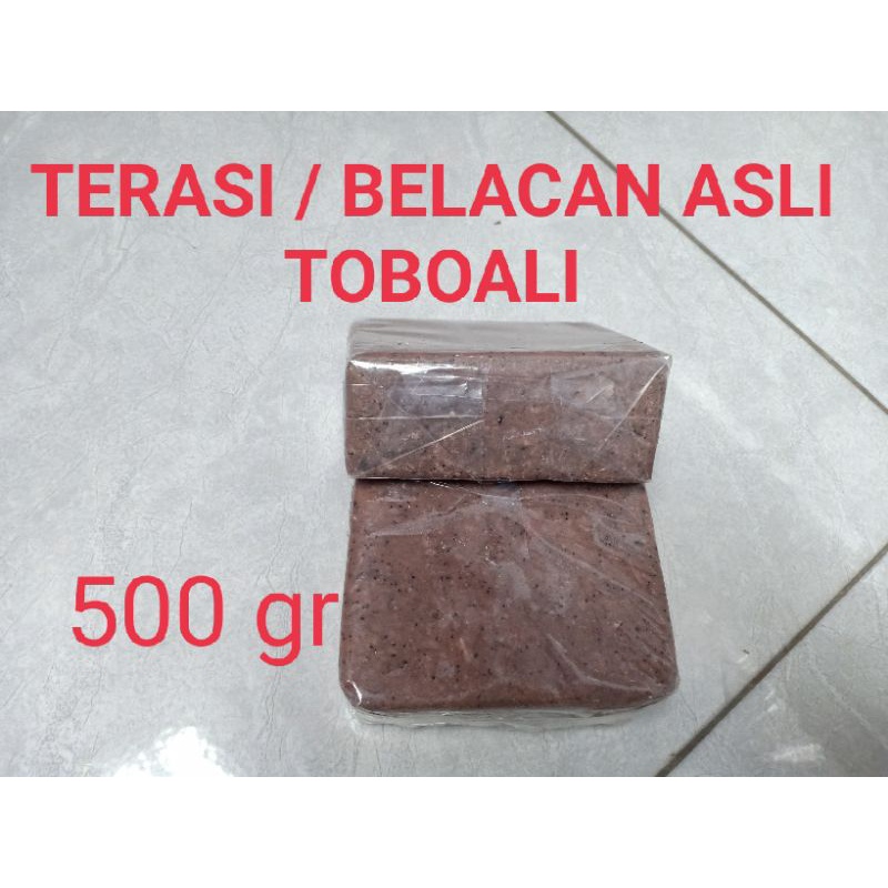 

Terasi asli Bangka Toboali 500 gr