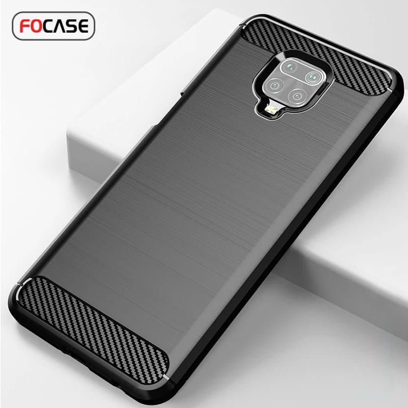 Case Ipaky Carbon Xiaomi REDMI NOTE 9 Pro / Redmi  Note 9 Ultra Slim Ipaky Carbon Premium Softcase