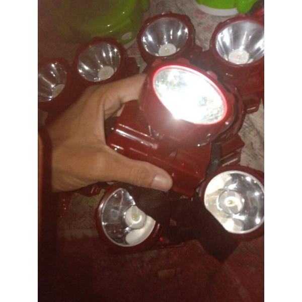 Senter Kepala Luby 168 1.5 Watt Headlight Luby SENTER KEPALA TERMURAH BERGARANSI MODERN  LAMPU SENTE