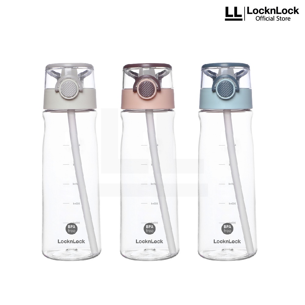 Botol Minum Lock n Lock One Touch Clip Water Bottle 800ml Botol Minum LocknLock