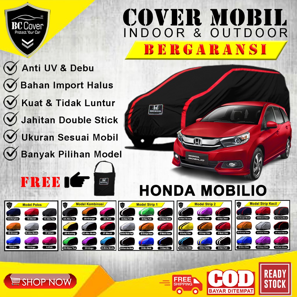 Body Cover Mobil Honda Mobilio / Sarung Honda Mobilio RS / Selimut Mantel Jas Kerudung Pelindung Mantol Peuntup Tutup Mobil Mobilio Outdoor