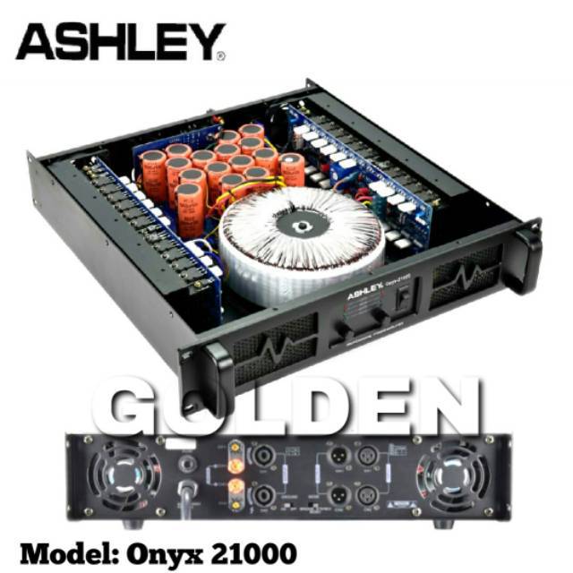 Power Ashley Onyx 21000 Original Amplifier Class H