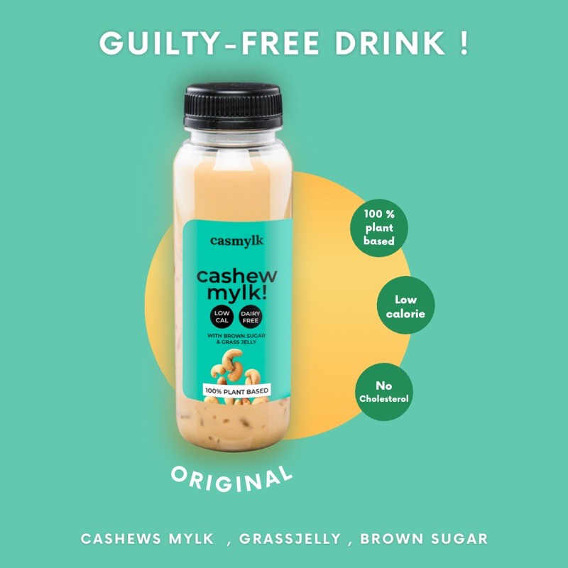 

casmylk original 250ml susu mente vegan asi booster plant based milk