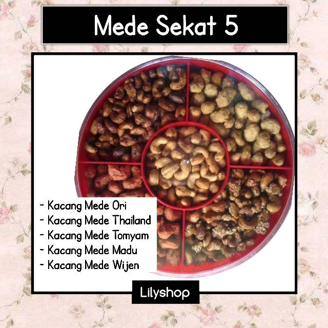 

Kacang Mede sekat 5 (±1300gr)