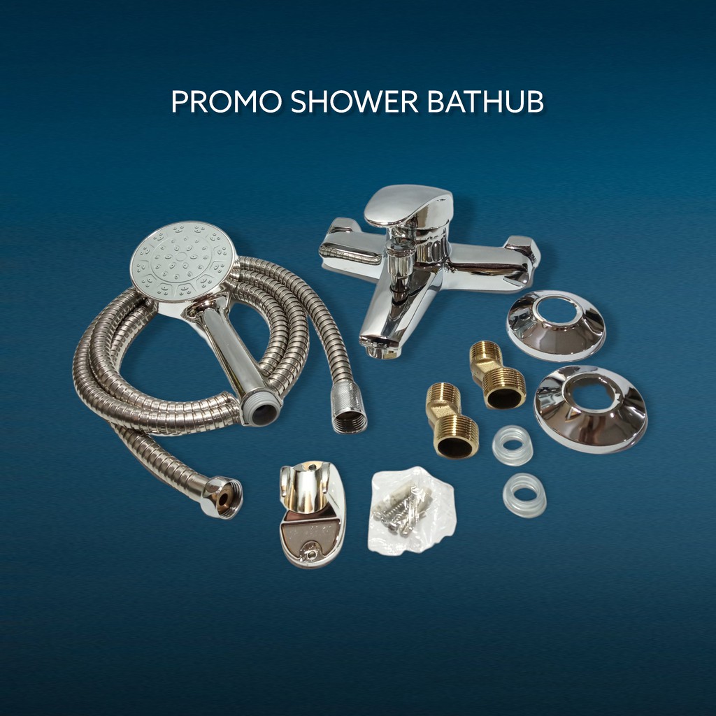 Kran Shower Panas Dingin / Kran Bathub / Kran Shower Bathub Panas Dingin Stainless