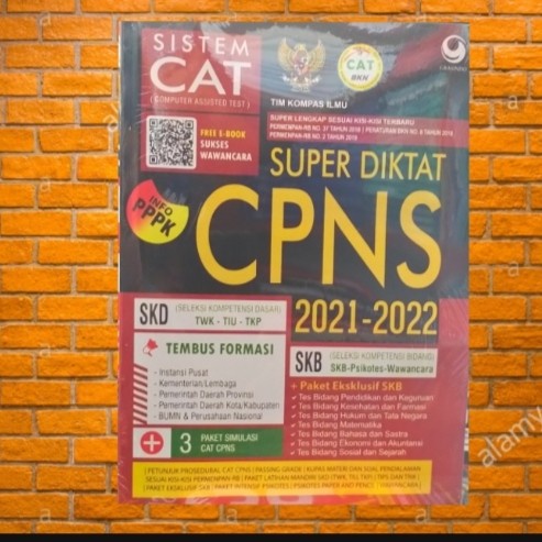 

PROMO Buku Super Diktat CPNS 2021-2022 KPL079