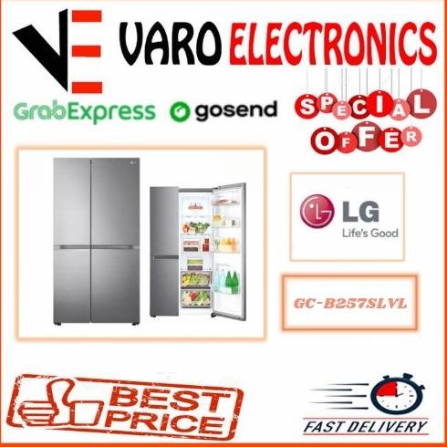 LG GC-B257SLVL KULKAS SIDE BY SIDE GCB257SLVL GC-B257 GCB257 257SLVL