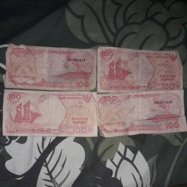 Dijual uang lama 100 rupiah tahun 1992