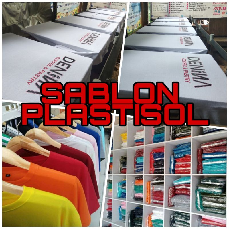 Sablon Kaos Plastisol Kaos Baju sablon Sablon Kaos Sablon Suka Suka Sablon Kaos Costume Sablon Desai