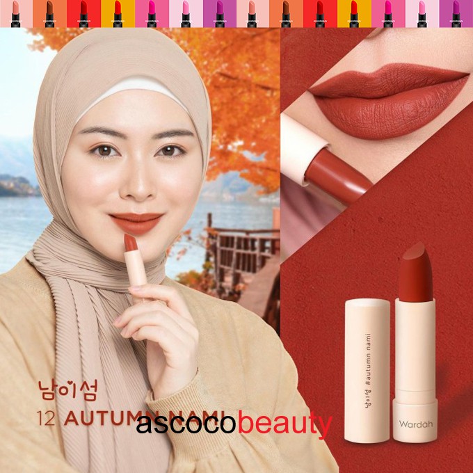 Wardah Colorfit Ultralight Matte Lipstick Korea 09 / 10 / 12 / 13 ✰ ascocobeauty ✰