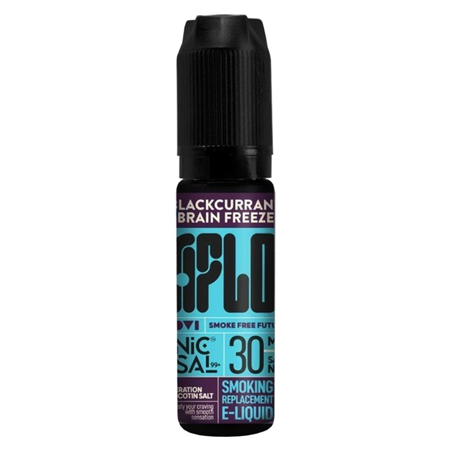 AFLO Blackcurrant Brain Freeze Salt Nic E-Liquid 15ML 30MG [ vape / rokok elektrik ]