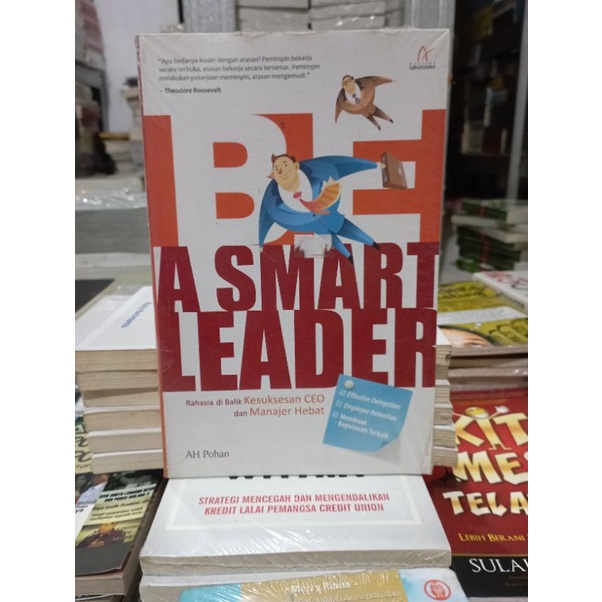 OBRAL BUKU MOTIVASI / PENGEMBANGAN DIRI / INSPIRASI / MARKETING / SETRUM WARSITO / TONI WENAS / MURAH ORIGINAL-BE SMART LEADER
