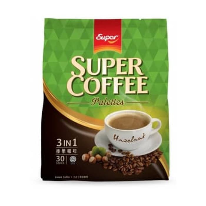 

#HANDCARRY Super 3 In 1 Hazelnut Coffee 30sX20g - UFOHCR1693