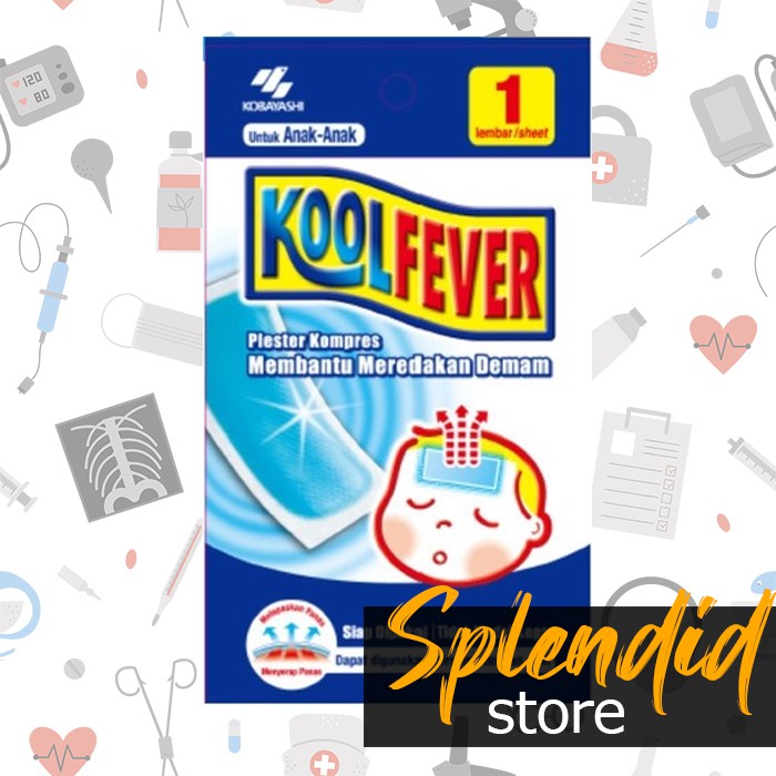 KoolFever Anak | Kool Fever Kompres Demam Anak