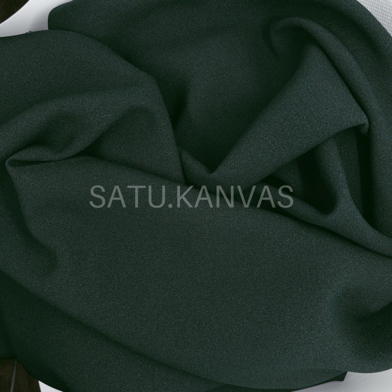 Kain DIAMOND CREPE / DIAMOND GEORGETTE murah-Army