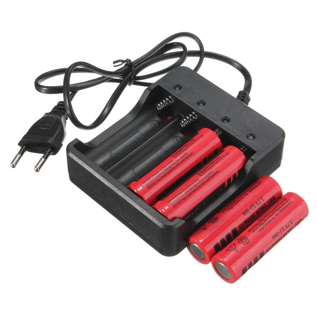 Charger Baterai 18650 Lithium Ion 2 &amp; 4 Slot 220V EU Plug Listrik PLN  Li ion Liion Li-Ion Casan Carger Cas batre batery batere cass 18650 Battery Charger EU Plug two Slot Smart Charging Safety Fast Charge 3.7V Rechargeable Lithium Battery Charger