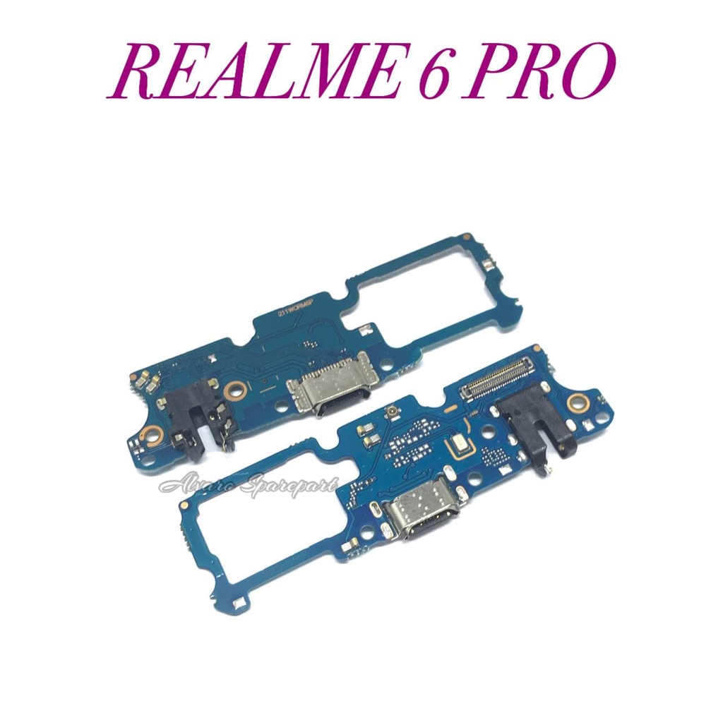 PCB REALME 6 PRO - PAPAN KONEKTOR CAS