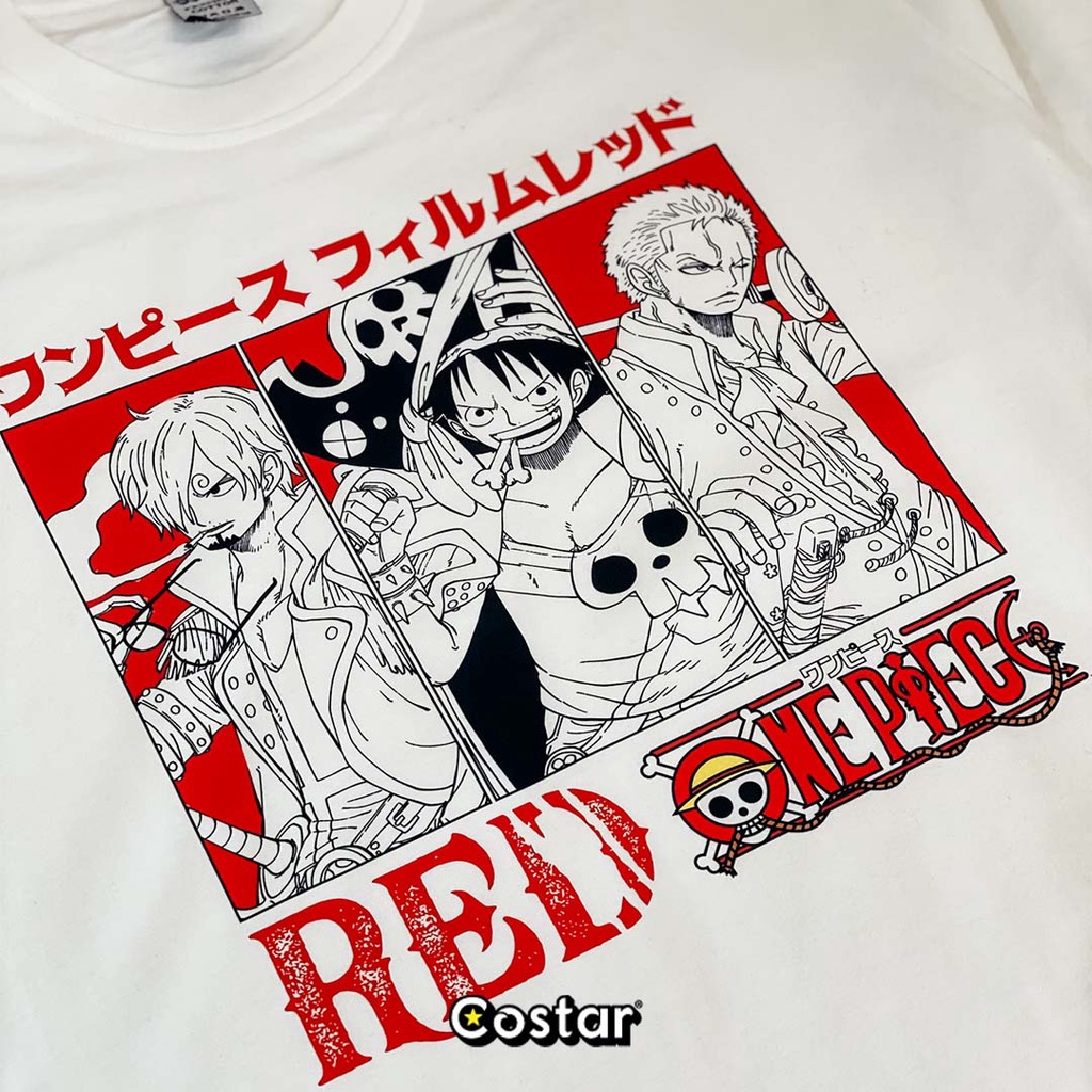 Kaos Anime One Piece - Red One Piece Movie