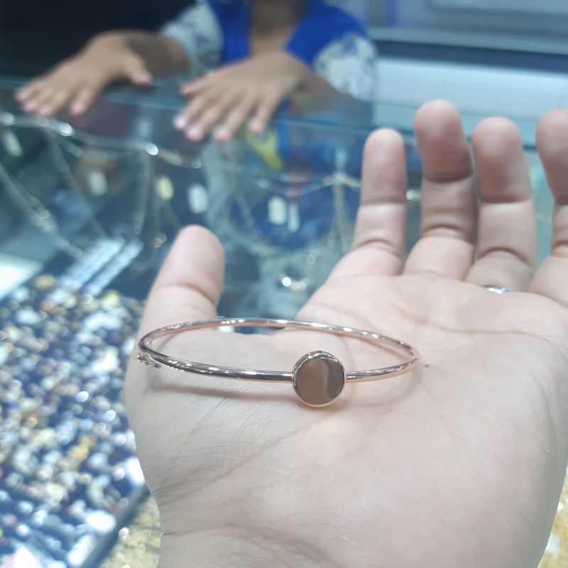 gelang bangle round polos