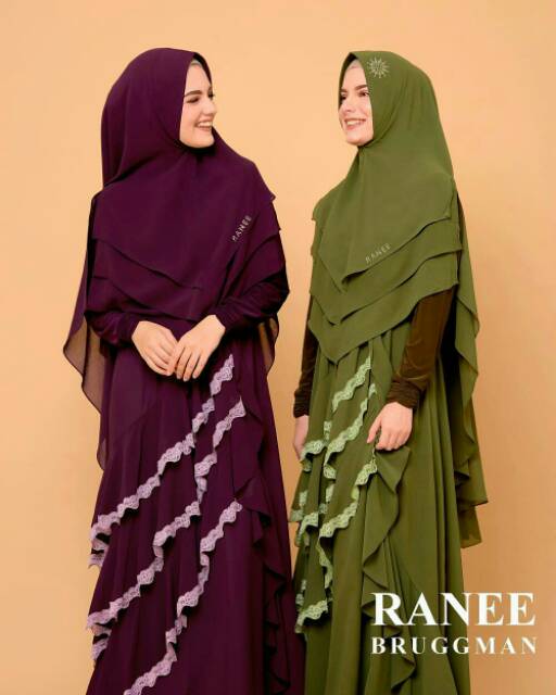 SOFIA By RANEE BRUGGMAN, GAMIS SYARI BAHAN CERUTY, DRESS SYARI, GAMIS SOFIA