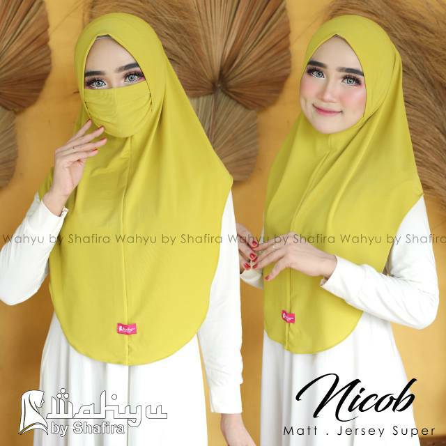 hijab niqob wahyu by safira hijabnj