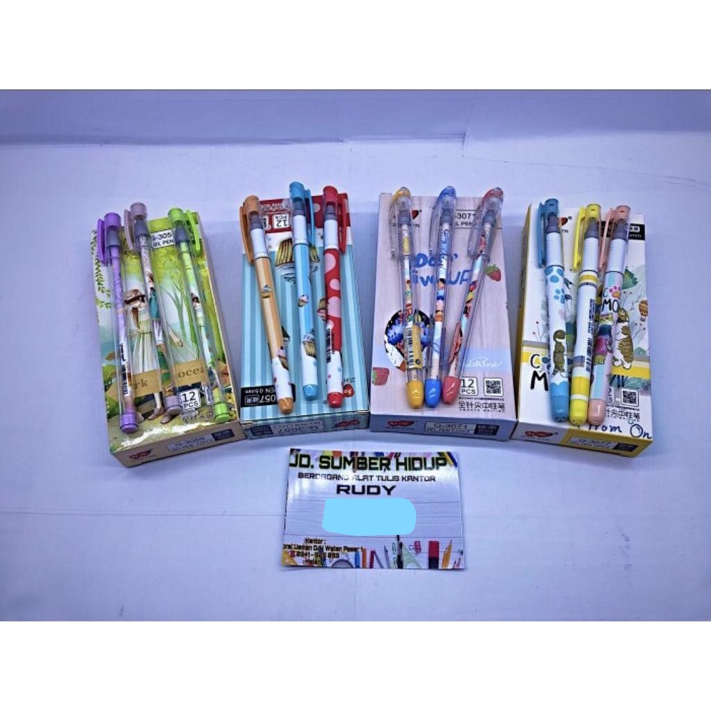 

Pulpen Gel 0.5mm