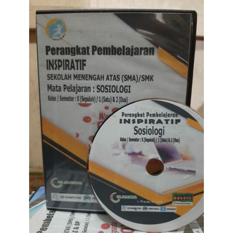 CD RPP K13 INSFIRATIF Versi 1 Lembar Mapel SOSIOLOGI Kelas X 10 SMA MA MAK Terbaru