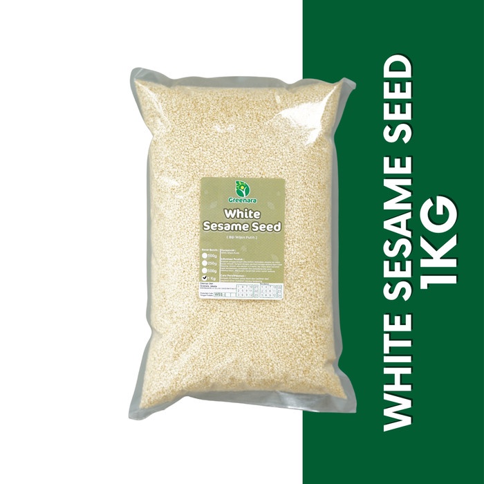 

✨COD✨ sesame seed 1kg / wijen putih 1kg