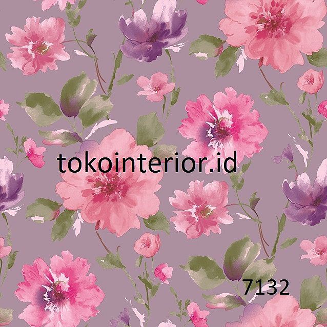 Wallpaper Dinding Bunga Bunga Cantik Vp Shopee Indonesia